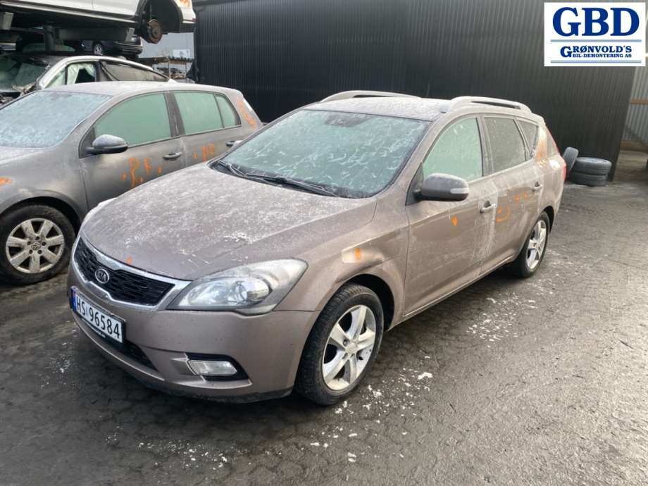 Kia Cee'd, 2009-2012 (Type I, Fase 2) parts car, Engine code: D4FB-L  , Gearbox code: 43000 32350