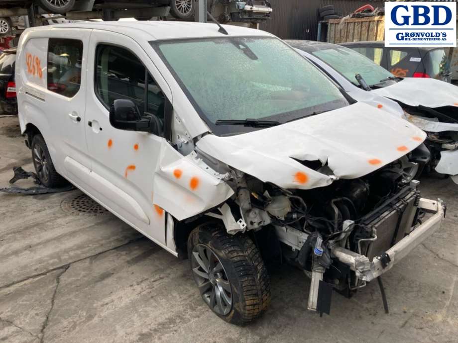 Citroën Berlingo, 2019- (Type III) delebil, Motorkode: YHZ, Girkassekode: 98 279 622 80