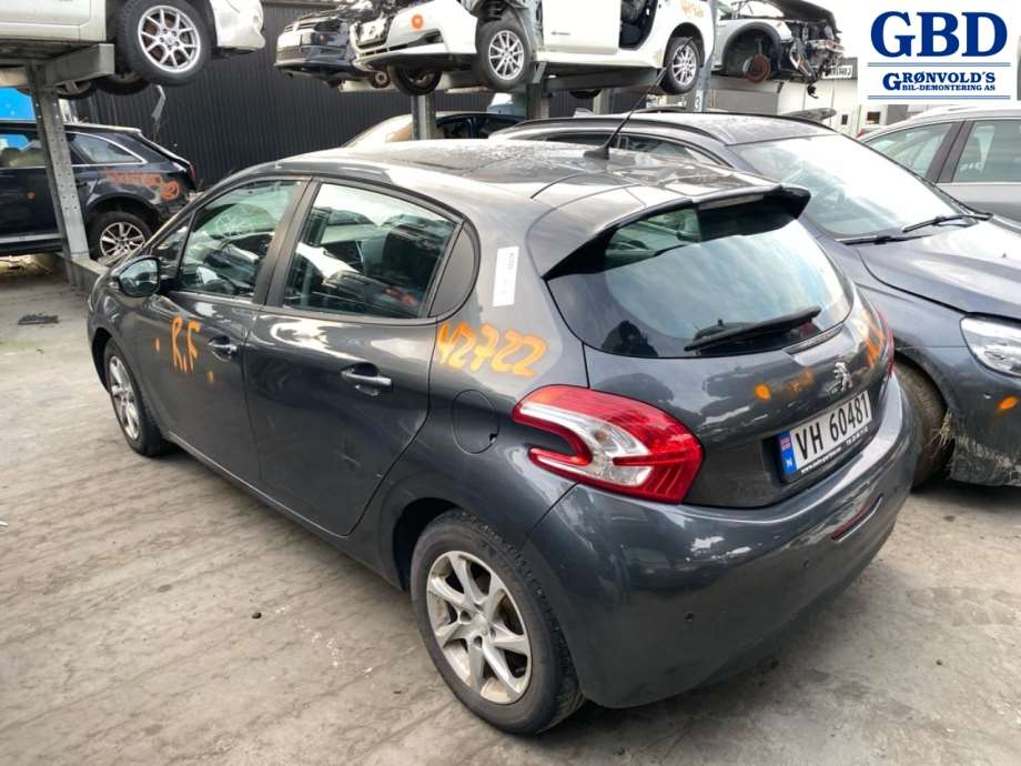 Peugeot 208, 2012-2019 (Type I)(|HMZ)