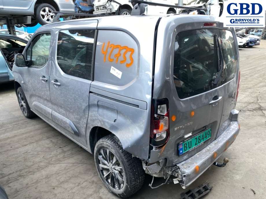 Citroën Berlingo, 2019- (Type III) (16 230 929 80|16 230 940 80)