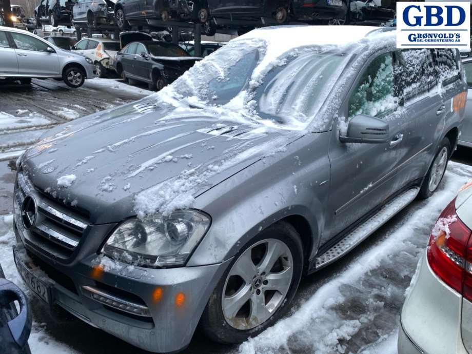 Mercedes GL, 2006-2012 (X164) parts car, Engine code: OM642.820, Gearbox code: A 164 270 77 02