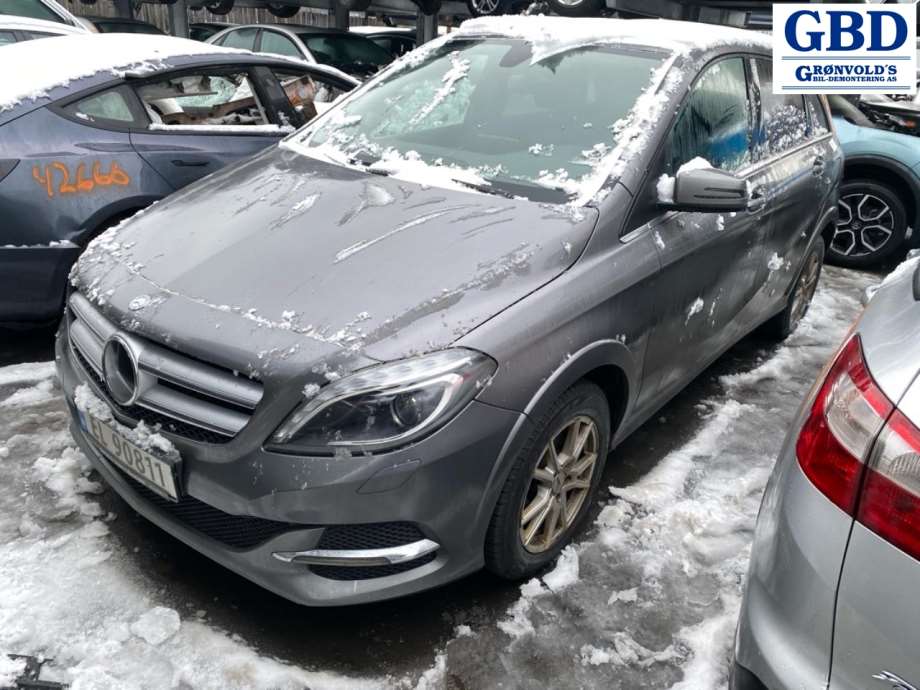 Mercedes B-Klasse, electric drive, 2014-2018 (W242) parts car, Engine code: EM0004, Gearbox code: 