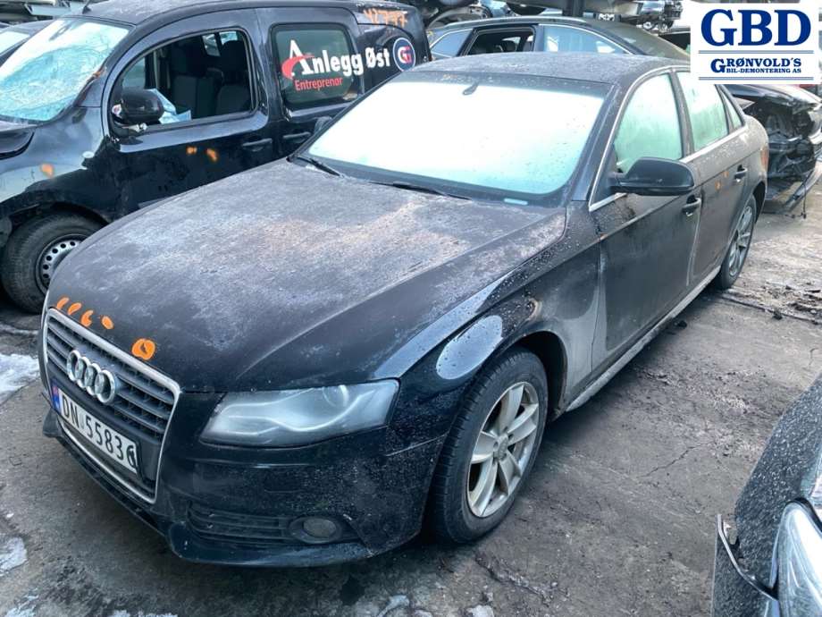 Audi A4, 2007-2014 (Type IV) (B8) parts car, Engine code: CAGC, Gearbox code: LLM