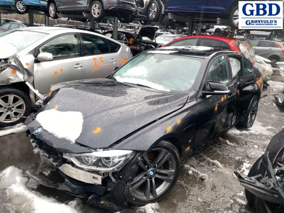 BMW 3-Serie, 2012-2018 (F30/F31/F34) parts car, Engine code: B48-B20A, Gearbox code: 24 00 8 486 617