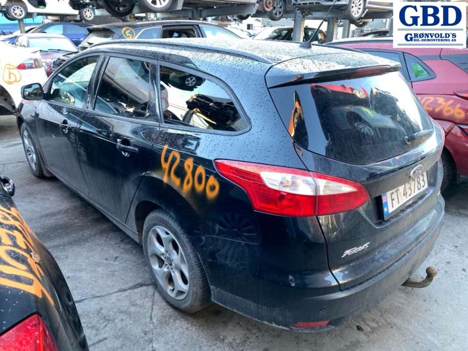 Ford Focus, 2011-2014 (Type III, Fase 1) parts car, Engine code: T3DB, Gearbox code: 1836350