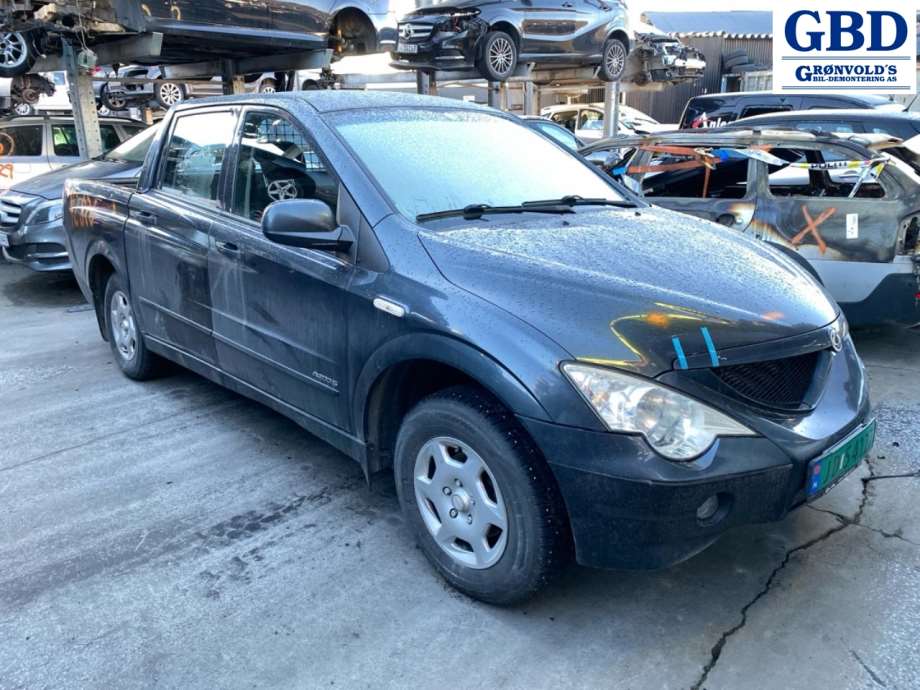 SsangYong Actyon, 2007-2013 parts car, Engine code: 664951, Gearbox code: 