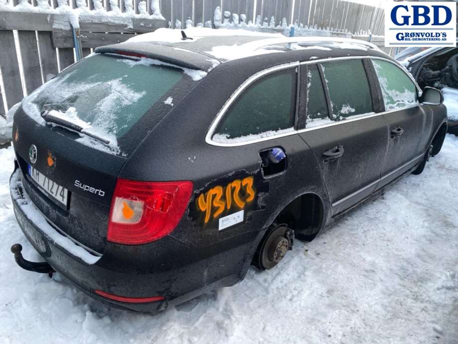 Škoda Superb, 2008-2015 (Type II) (EEA 800 001)