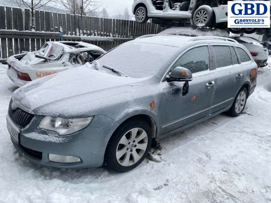 Škoda Superb, 2008-2015 (Type II)(|3T0 823 031)