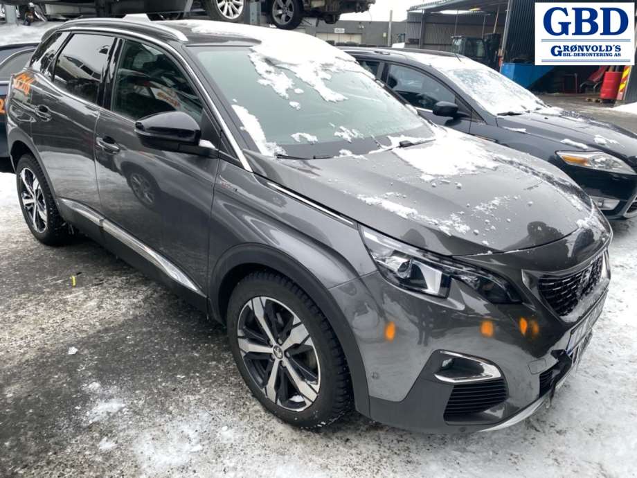 Peugeot 3008, 2016- (Type II) delebil, Motorkode: 5GZ, Girkassekode: 98 202 318 80