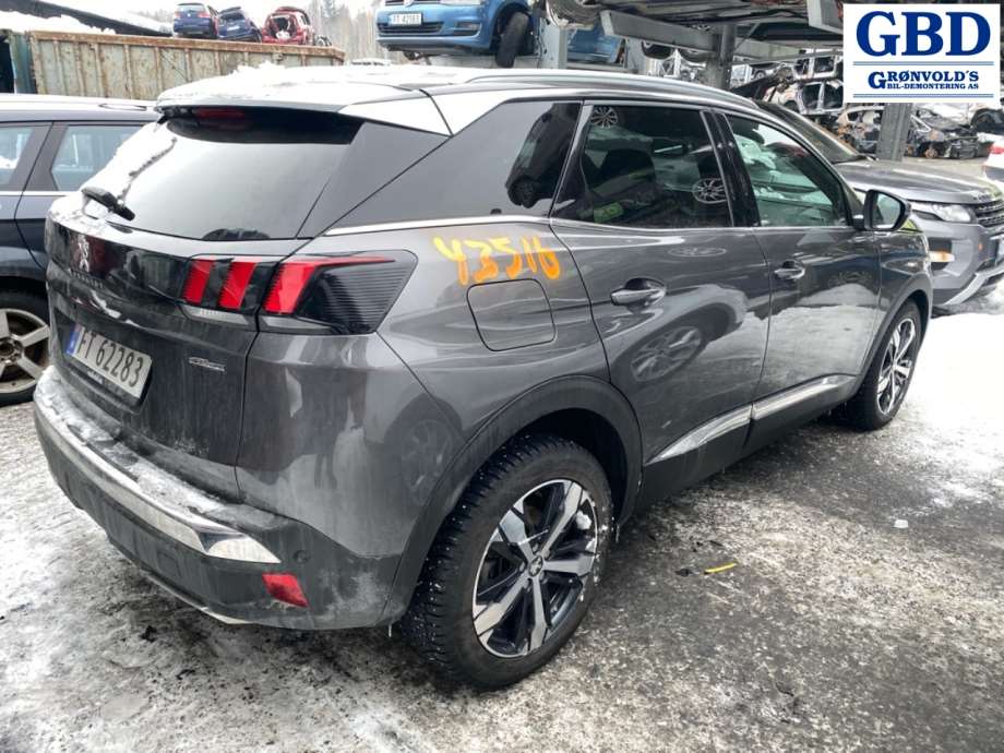 Peugeot 3008, 2016- (Type II)