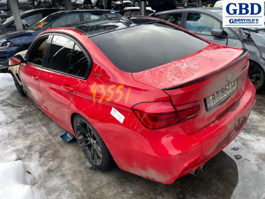 BMW 3-Serie, 2012-2018 (F30/F31/F34) delebil, Motorkode: B48-B20A, Girkassekode: 24 00 8 486 617