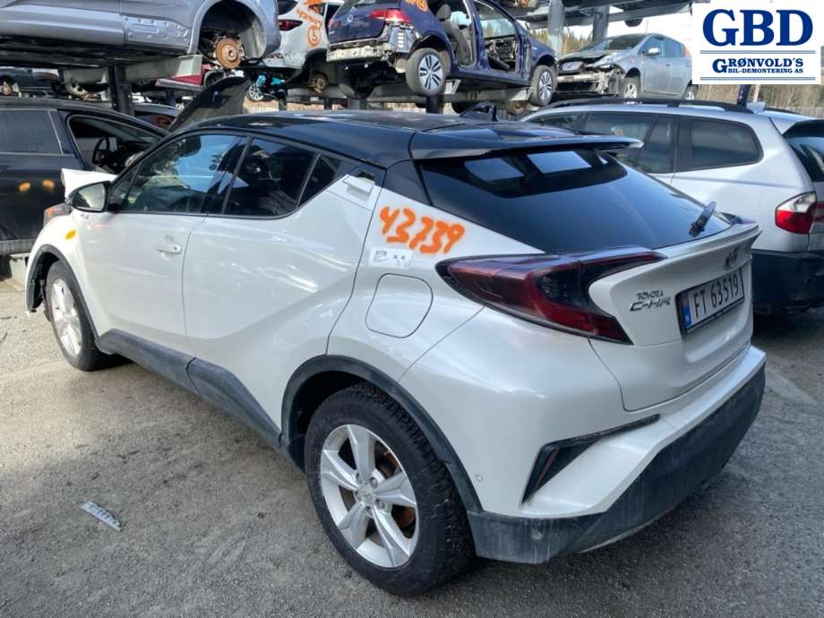 Toyota C-HR, 2016- delebil, Motorkode: 2ZR-FXE, Girkassekode: 3090047110