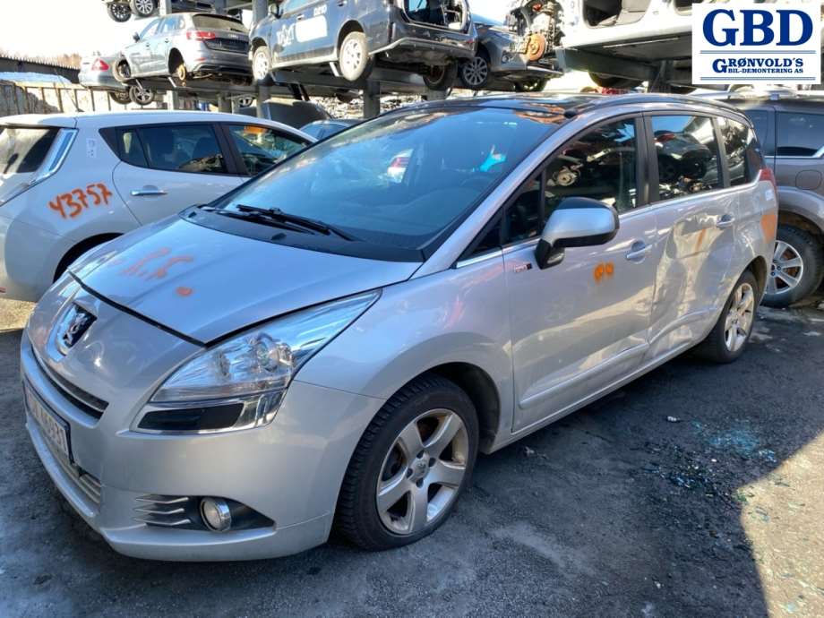 Peugeot 5008, 2010-2017 (Type I) delebil, Motorkode: 9HD, Girkassekode: 2231 K7