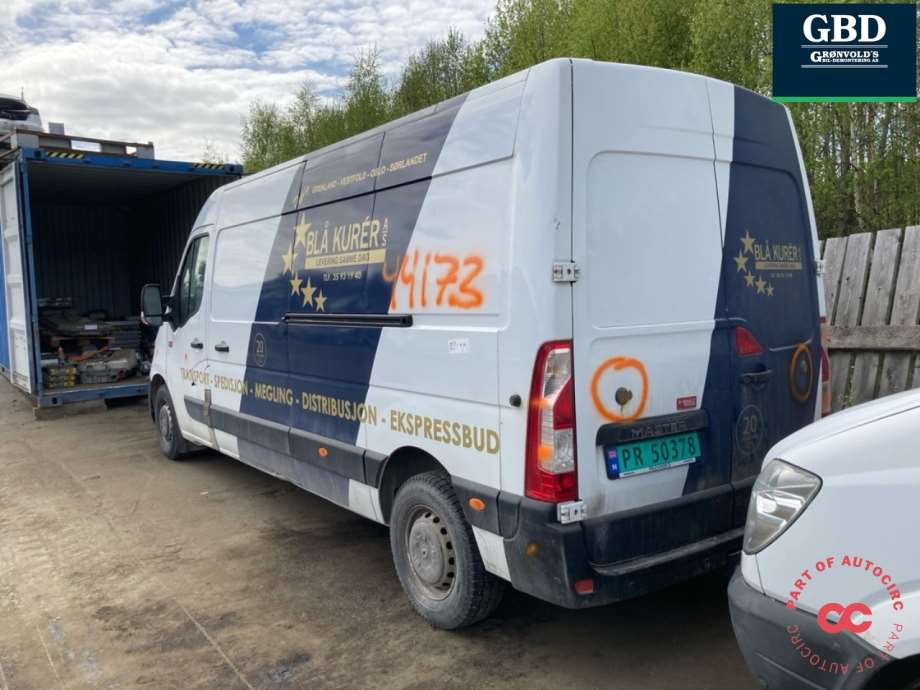 Renault Master, 2014- (Type III, Fase 2) (M9TD7|M9T-706|8201654865)