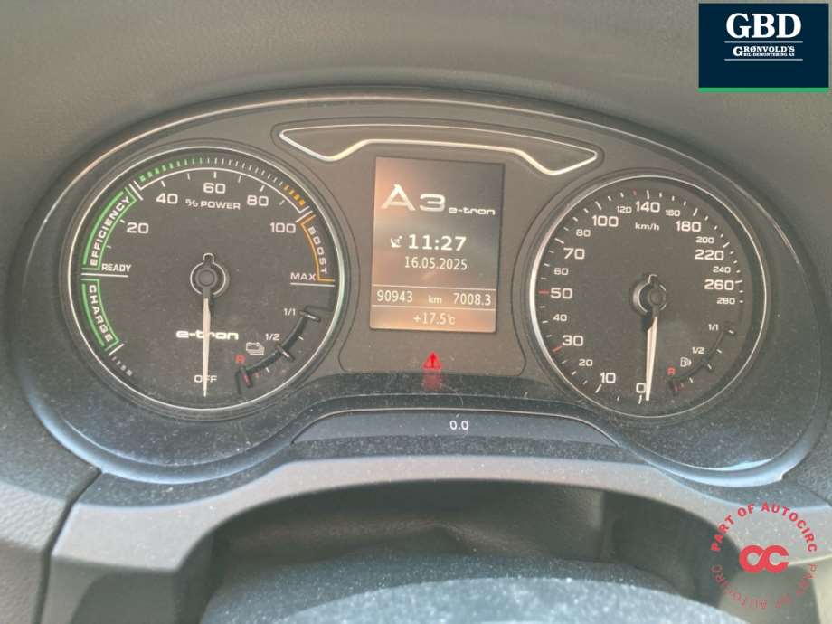 Audi A3, 2012-2016 (Type III, Fase 1) (RNT|0DD 300 040|0DD 300 040  X)