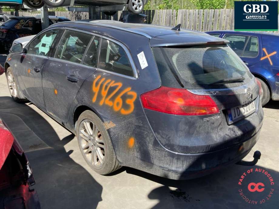 Opel Insignia A 2009-2014 delebil , Motorkode: A20DTC, Girkassekode: 55565313
