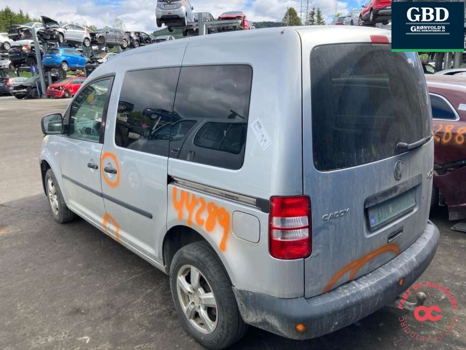 VW Caddy 2010-2015 (Type III, Fase 2) , Motorkode: CFHF, Girkassekode: LNN
