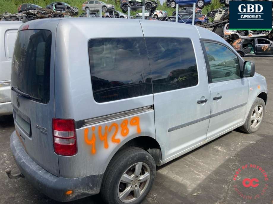 VW Caddy 2010-2015 (Type III, Fase 2) , Motorkode: CFHF, Girkassekode: LNN