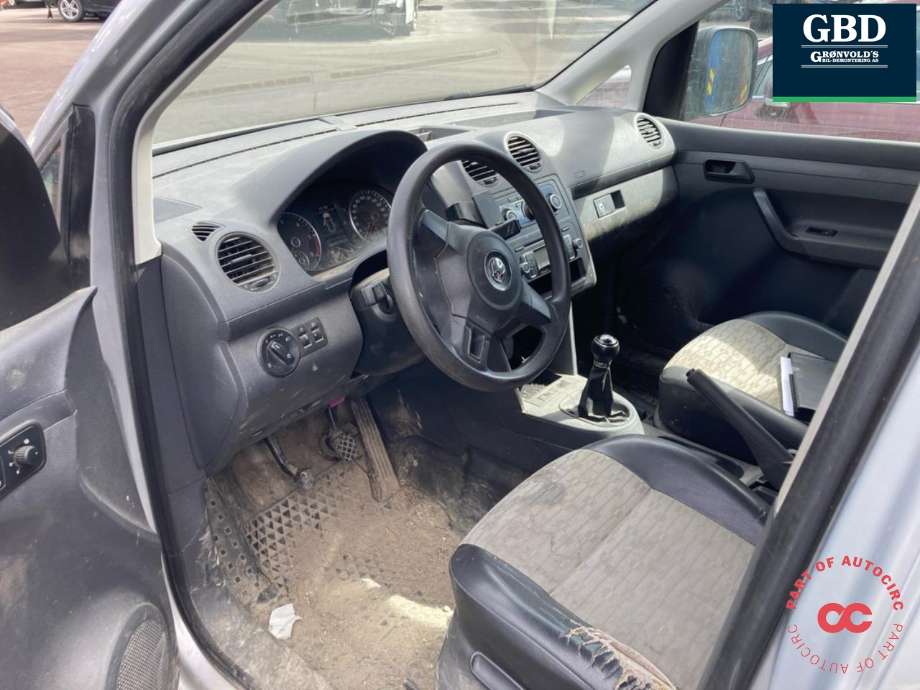 VW Caddy 2010-2015 (Type III, Fase 2) , Motorkode: CFHF, Girkassekode: LNN