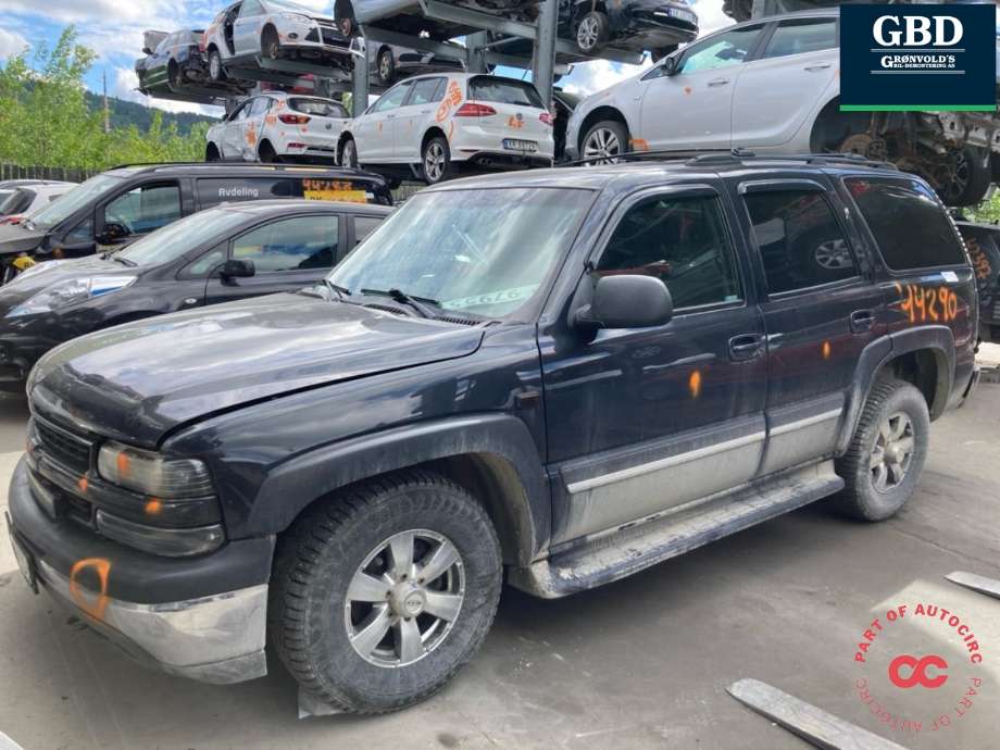 Chevrolet Tahoe 2001-2005 (Type II) , Motorkode: T, Girkassekode: 12491894