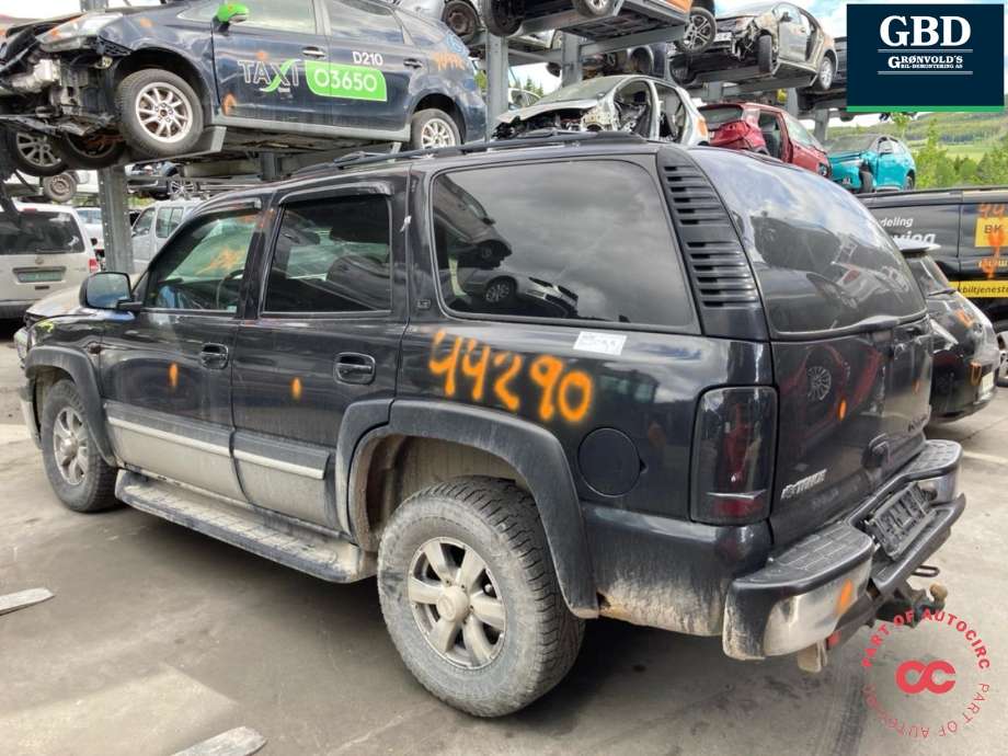 Chevrolet Tahoe 2001-2005 (Type II) , Motorkode: T, Girkassekode: 12491894