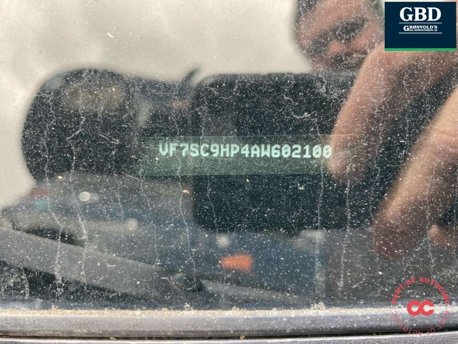 Citroën C3 2010-2016 (Type II) , Motorkode: 9H06, Girkassekode: