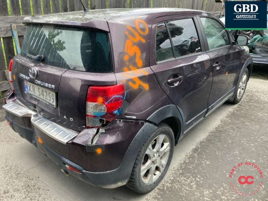 Toyota Urban Cruiser 2009-2014 , Motorkode: 1ND-TV, Girkassekode: 3030052610