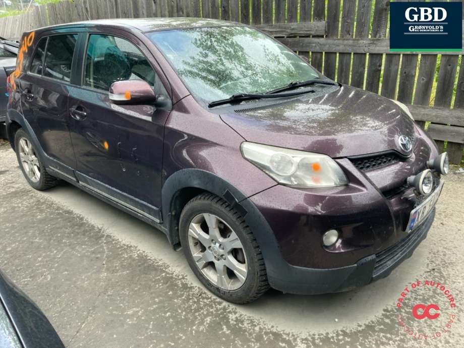 Toyota Urban Cruiser 2009-2014 , Motorkode: 1ND-TV, Girkassekode: 3030052610