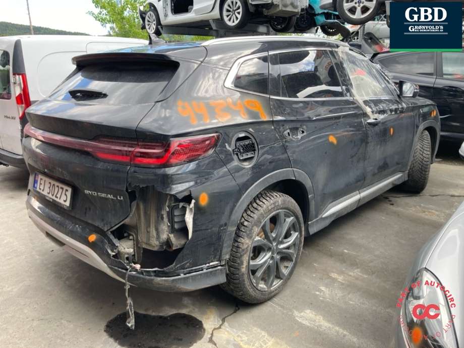 BYD Seal 2022-->> delebil , Motorkode: TZ200XYL, Girkassekode: 