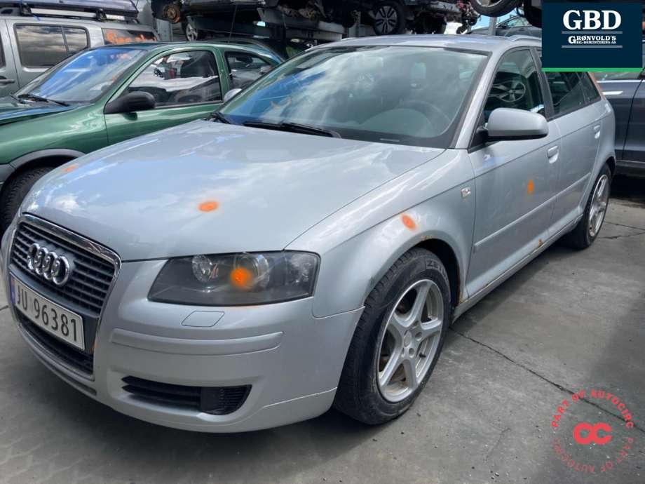 Audi A3 2003-2008 (Type II, Fase 1) , Motorkode: BLS, Girkassekode: KBL