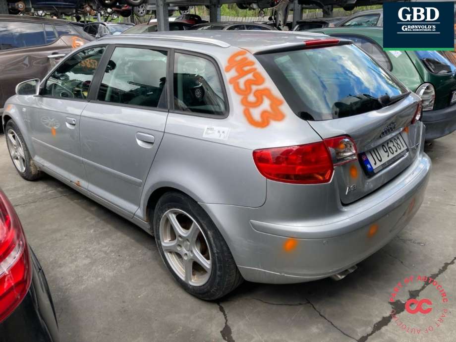 Audi A3 2003-2008 (Type II, Fase 1) , Motorkode: BLS, Girkassekode: KBL