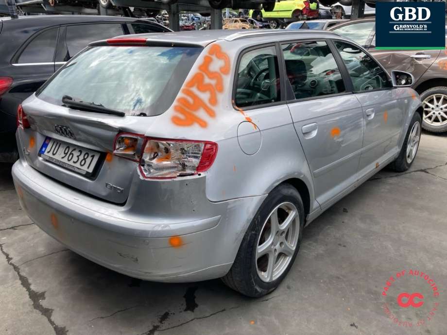 Audi A3 2003-2008 (Type II, Fase 1) , Motorkode: BLS, Girkassekode: KBL