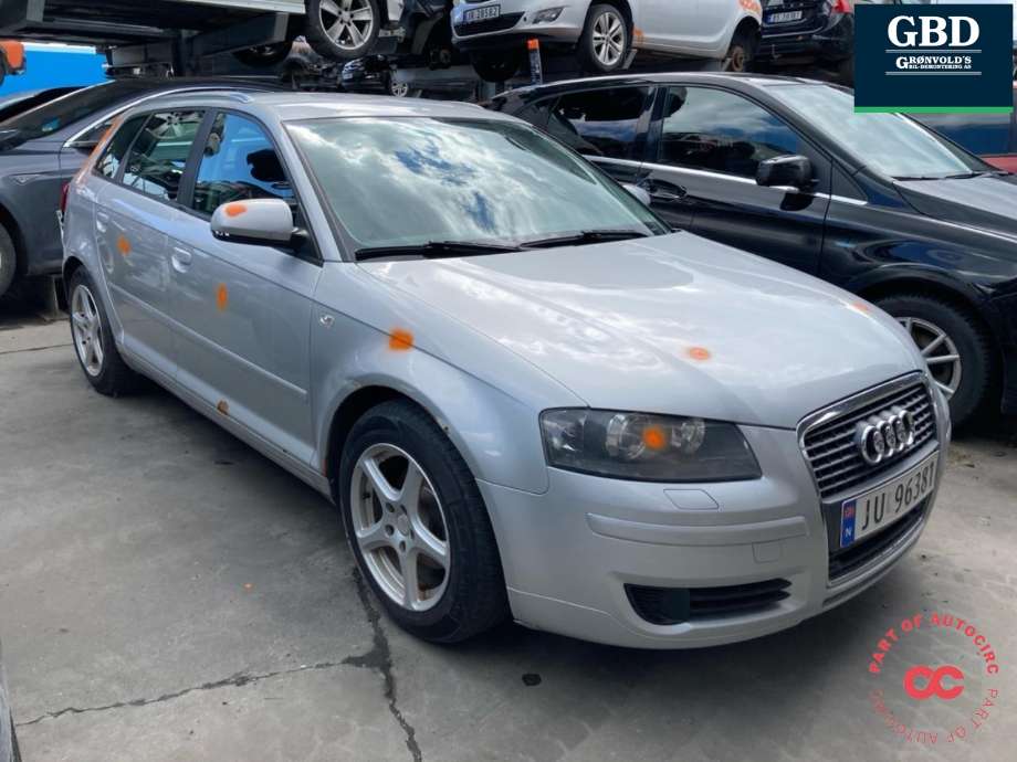 Audi A3 2003-2008 (Type II, Fase 1) , Motorkode: BLS, Girkassekode: KBL