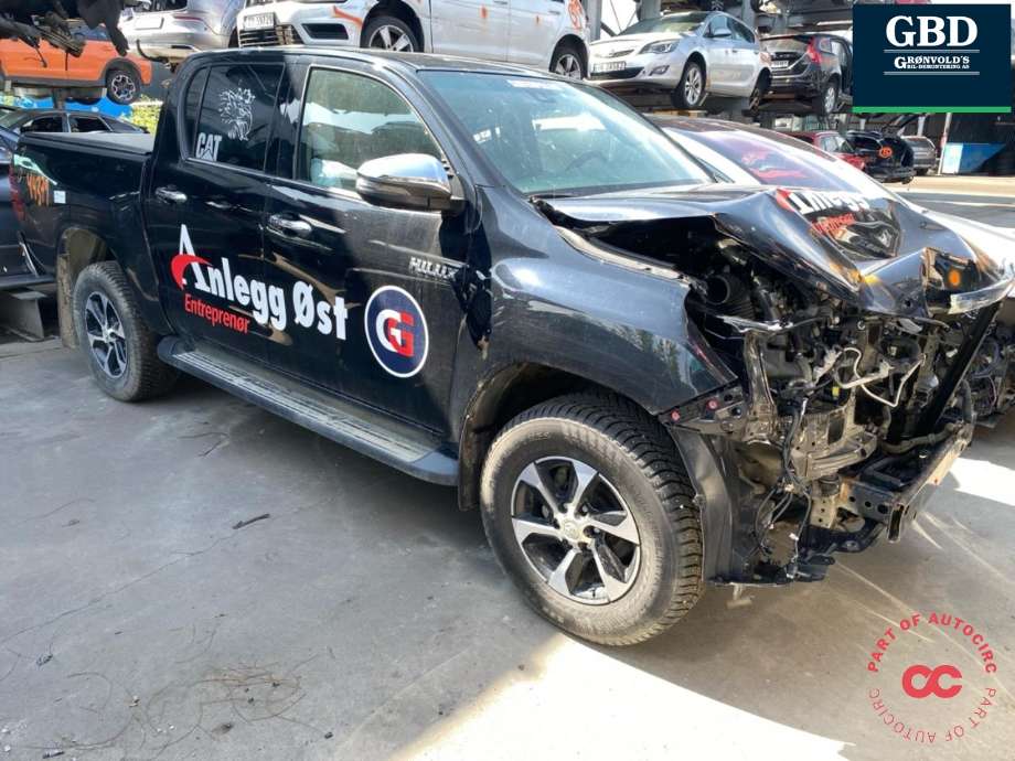Toyota Hilux 2020-->> , Motorkode: 2GD-FTV, Girkassekode: 3500071480