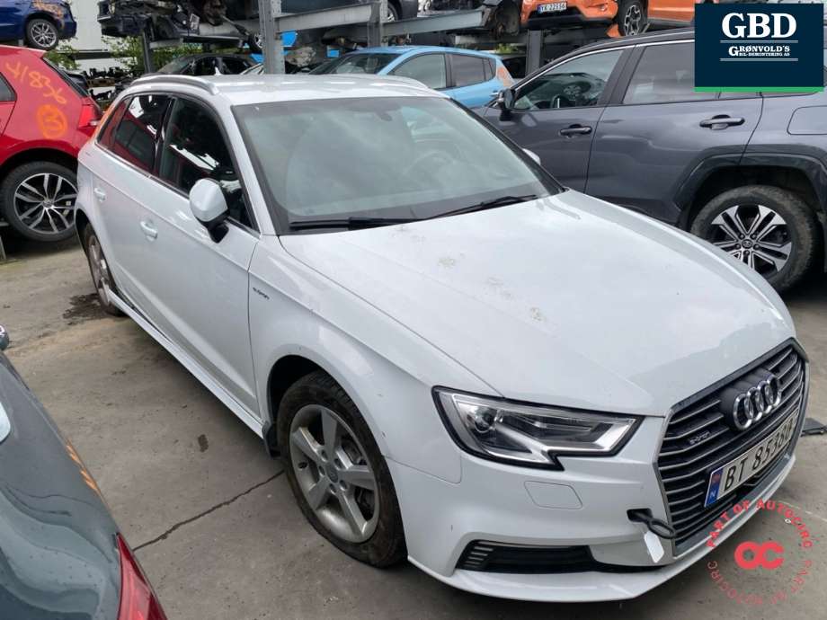 Audi A3 2016-2020 (Type III, Fase 2) , Motorkode: CUKB, Girkassekode: TEA