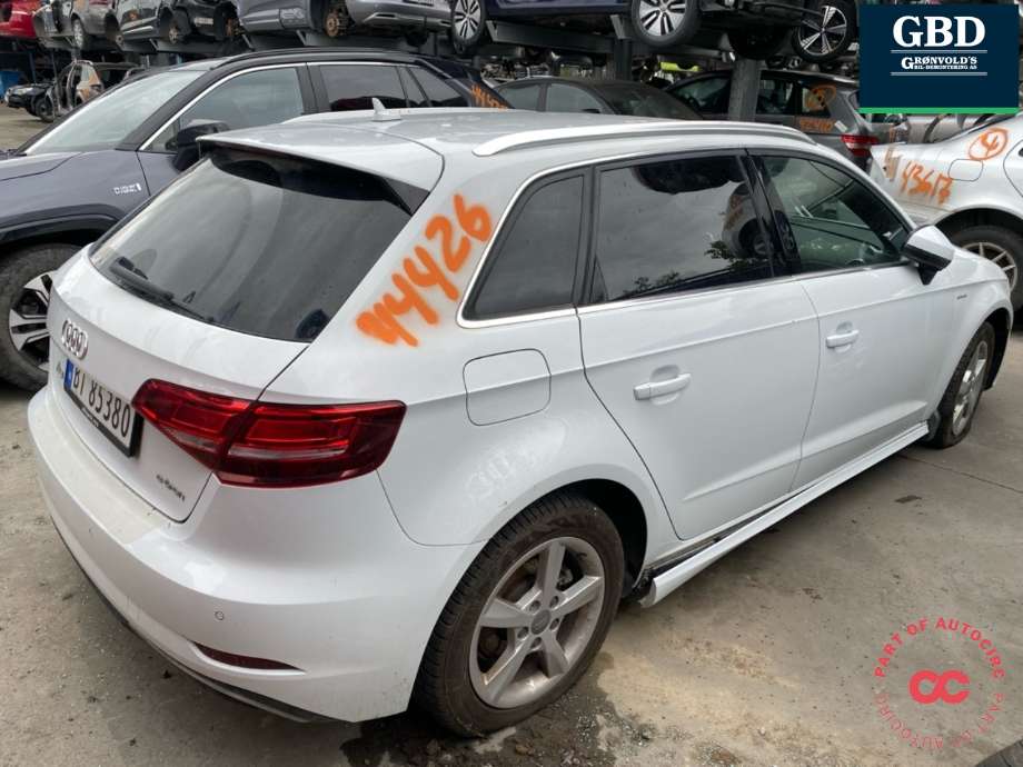 Audi A3 2016-2020 (Type III, Fase 2) , Motorkode: CUKB, Girkassekode: TEA
