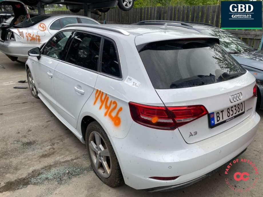 Audi A3 2016-2020 (Type III, Fase 2) , Motorkode: CUKB, Girkassekode: TEA