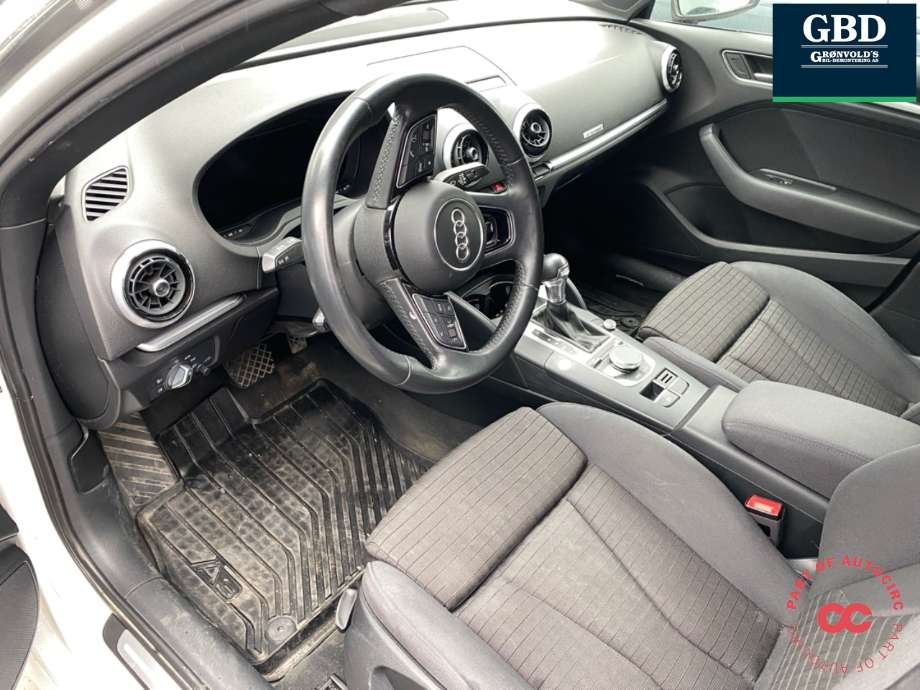 Audi A3 2016-2020 (Type III, Fase 2) , Motorkode: CUKB, Girkassekode: TEA