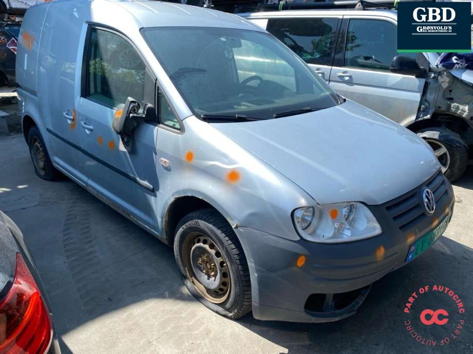 VW Caddy 2004-2010 (Type III, Fase 1) , Motorkode: BST, Girkassekode: JJS