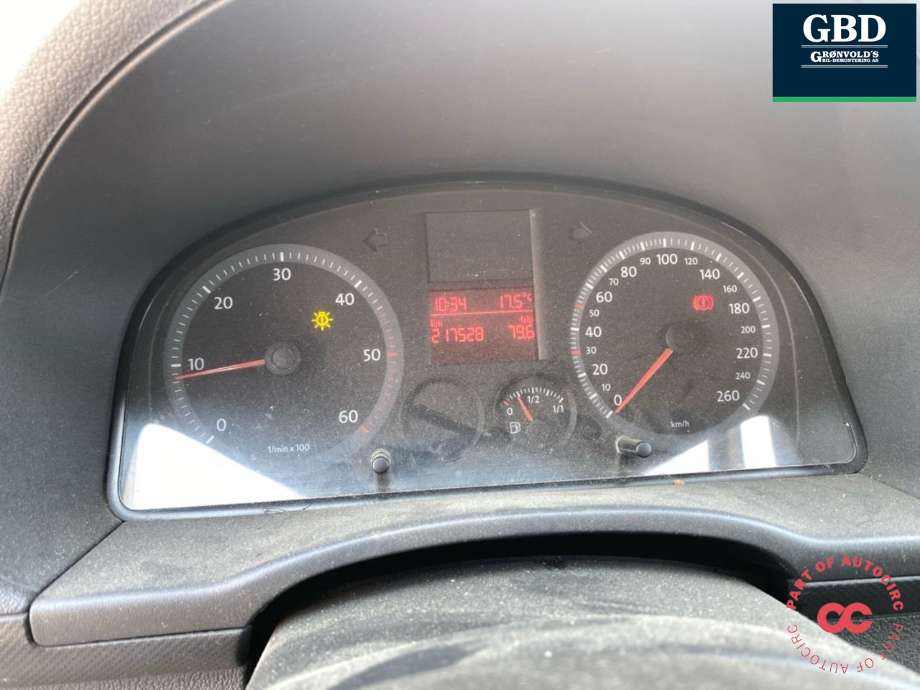 VW Caddy 2004-2010 (Type III, Fase 1) , Motorkode: BST, Girkassekode: JJS