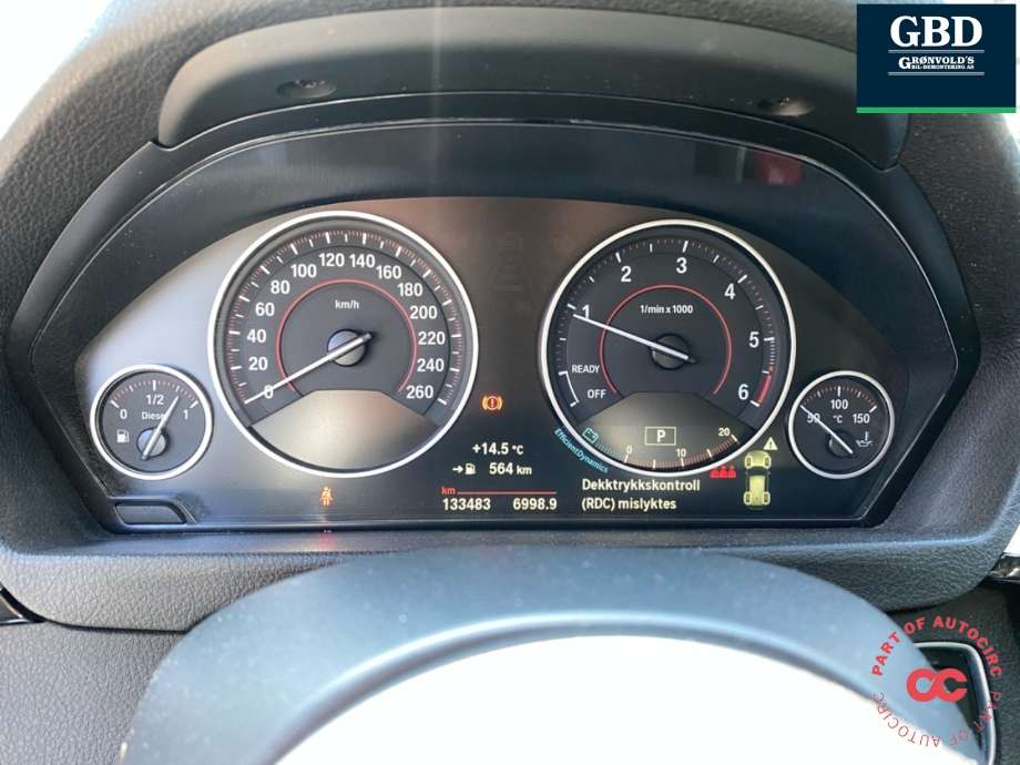 BMW 3-Serie 2012-2018 (F30/F31/F34) (F30/F31/F34), Motorkode: N47D20C, Girkassekode: 24 00 8 614 200
