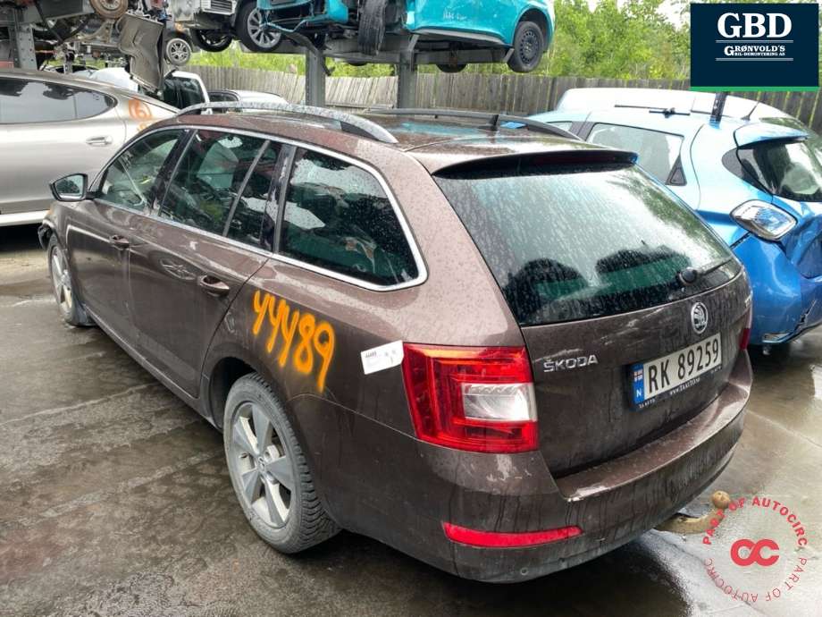 Škoda Octavia 2013-2016 (Type III, Fase 1) , Motorkode: CLHA, Girkassekode: MWW