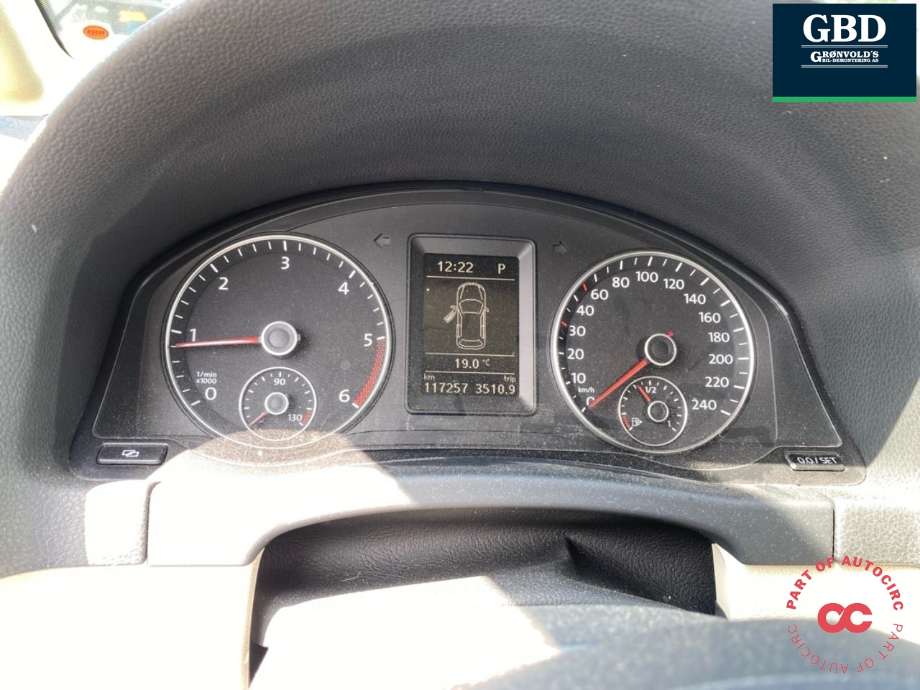 VW Golf, Plus/Cross 2009-2013 (Fase 2) , Motorkode: CAYC, Girkassekode: MGN