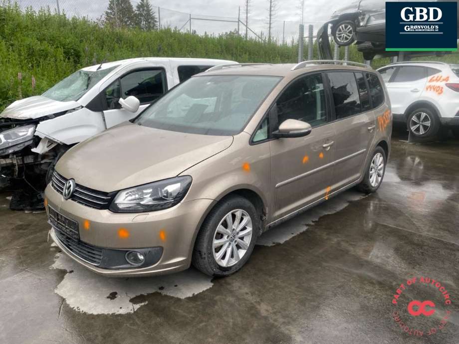 VW Touran 2010-2015 (Type I, Fase 3) , Motorkode: CFHC, Girkassekode: NLP