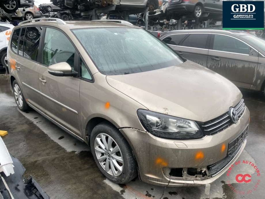 VW Touran 2010-2015 (Type I, Fase 3) , Motorkode: CFHC, Girkassekode: NLP