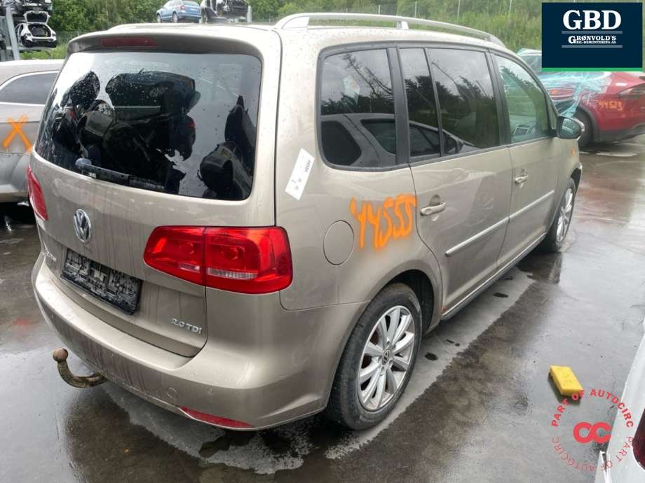 VW Touran 2010-2015 (Type I, Fase 3) , Motorkode: CFHC, Girkassekode: NLP