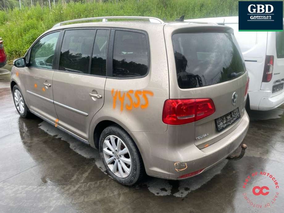 VW Touran 2010-2015 (Type I, Fase 3) , Motorkode: CFHC, Girkassekode: NLP
