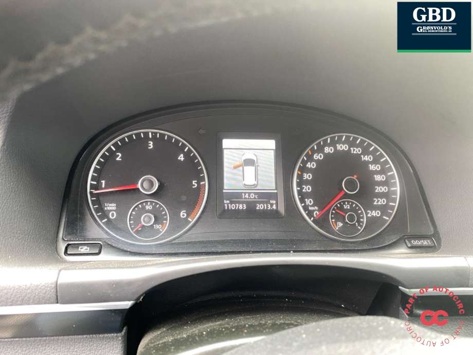 VW Touran 2010-2015 (Type I, Fase 3) , Motorkode: CFHC, Girkassekode: NLP