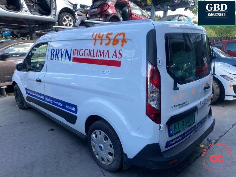 Ford Transit Connect 2018-->> Type II, Fase 2 , Motorkode: ZTGA, Girkassekode: 2260266