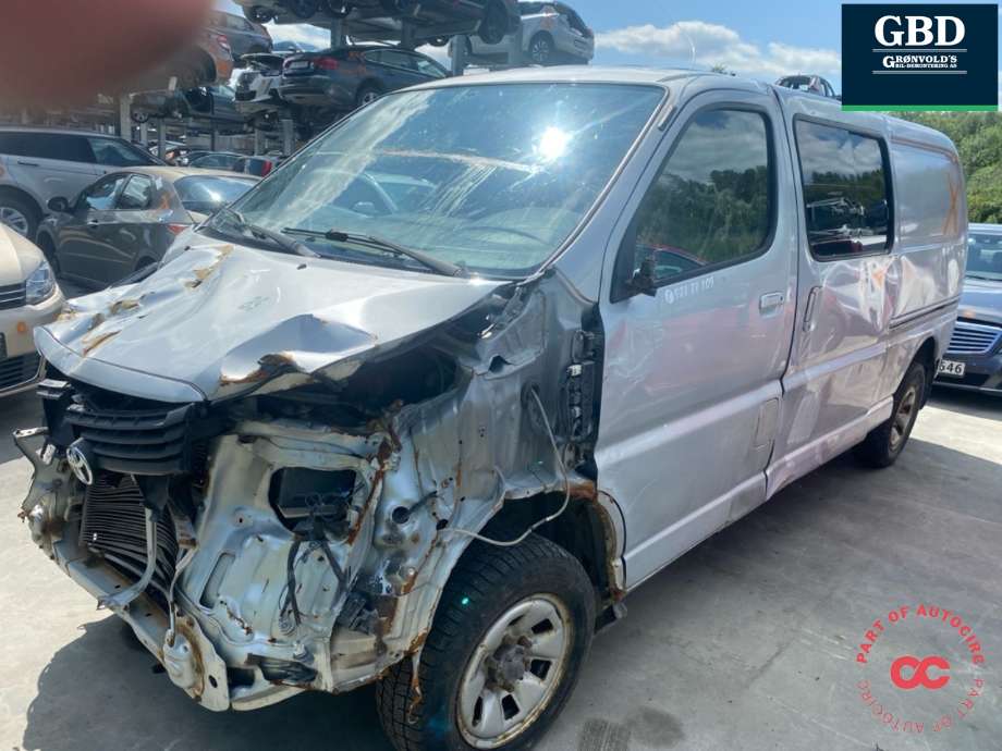 Toyota Hiace 2007-2012 (Fase 3) , Motorkode: 2KD-FTV, Girkassekode: 3303026A60